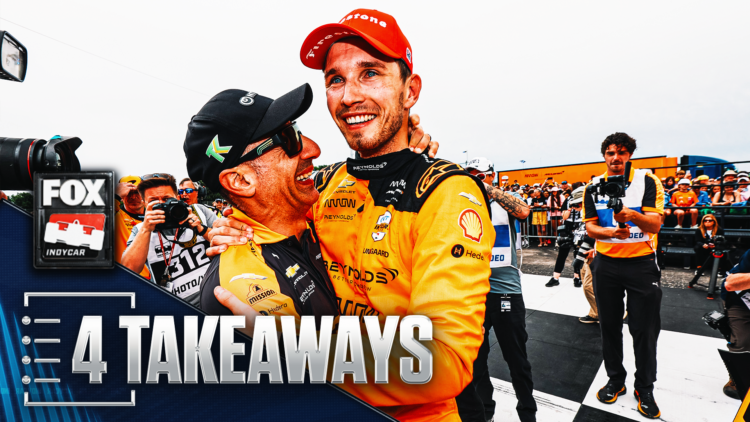 Кристиан Лундгор сенсационно выиграл гонку INDYCAR в Роуд-Америка — с последнего места на первое