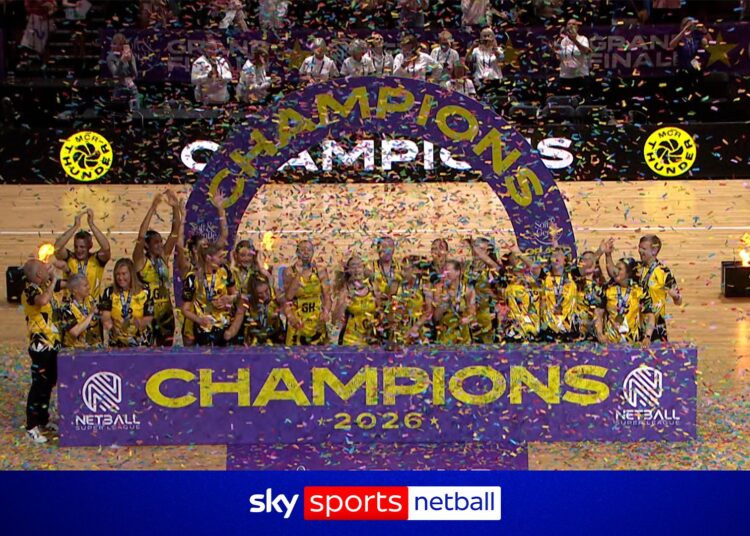 «Манчестер Тандер» вырвал победу в финале Netball Super League