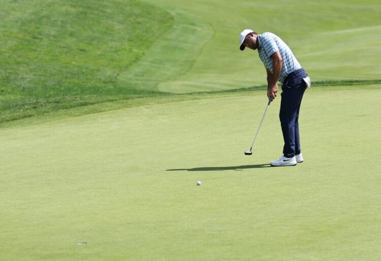 Скотти Шеффлер — на расстоянии одного удара от 59: лидер Travelers Championship
