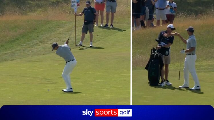 Адам Скотт выдал лунку века: удар со 178 ярдов на Scottish Open