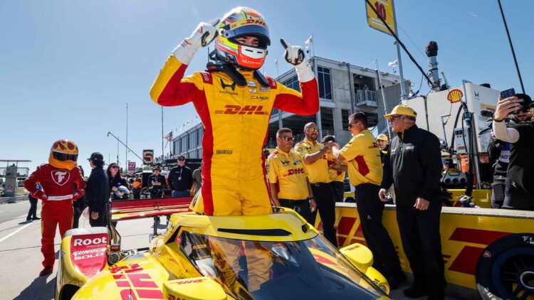 Алекс Палоу выиграл пятый этап INDYCAR в Нэшвилле: лидер чемпионата снова на высоте