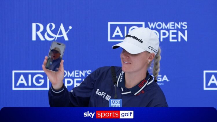 Чарли Халл разыграла кэдди скретч-картой перед Women’s Open