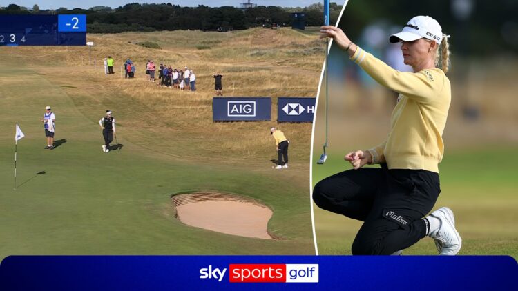 Чарли Халл забила патт с офф-грина на AIG Women’s Open