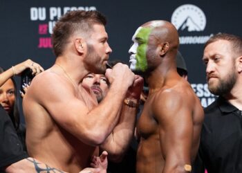 Дрис дю Плесси и Камару Усман возглавят турнир UFC Fight Night