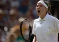 Каролина Мухова и Линда Носкова выясняют отношения в финале Уимблдона