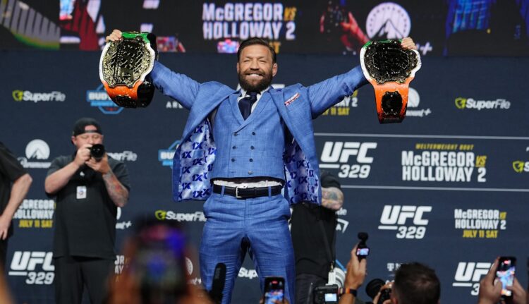 Конор Макгрегор и Макс Холлоуэй: анонс главного боя UFC 329
