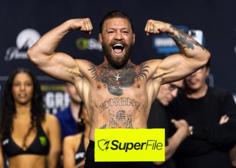 Конор Макгрегор прошёл взвешивание перед UFC 329: 170.5 фунтов в бою с Максом Холлоуэем