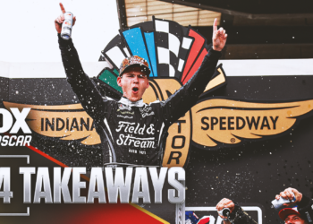 Кори Хайм выиграл Brickyard 400: решающий рестарт и разочарование фаворитов