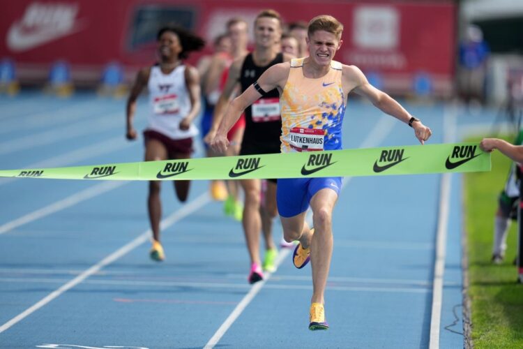 Купер Люткенхаус выиграл 800 м на чемпионате США в 17 лет