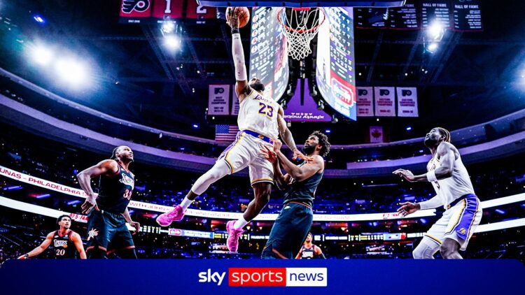 LeBron stuns basketball with move to 76ers!