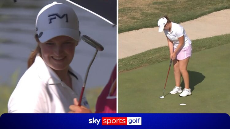 Лотти Вуд вырывает лидерство на Evian Championship финишным птичкой
