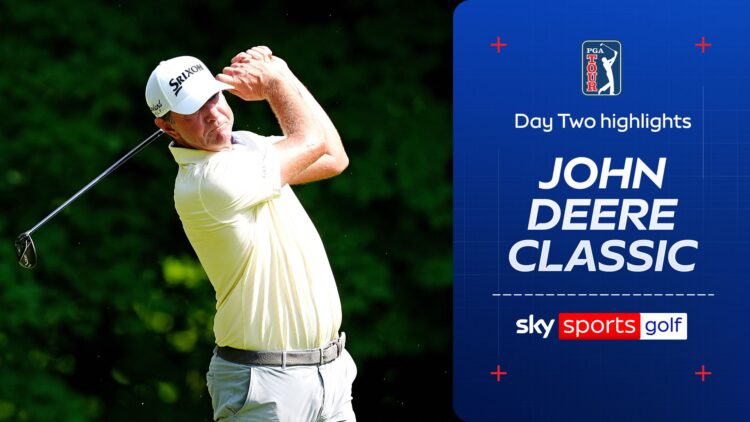 Лукас Гловер лидирует с отрывом в два удара на John Deere Classic