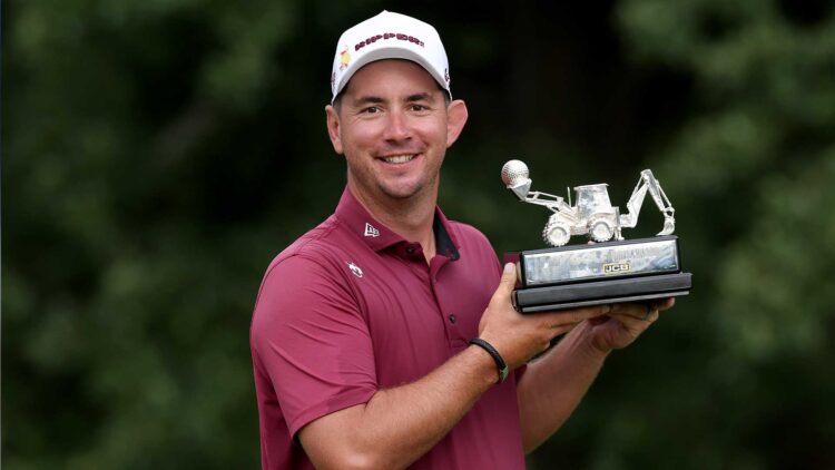Лукас Херберт установил рекорд LIV Golf и выиграл турнир в Великобритании