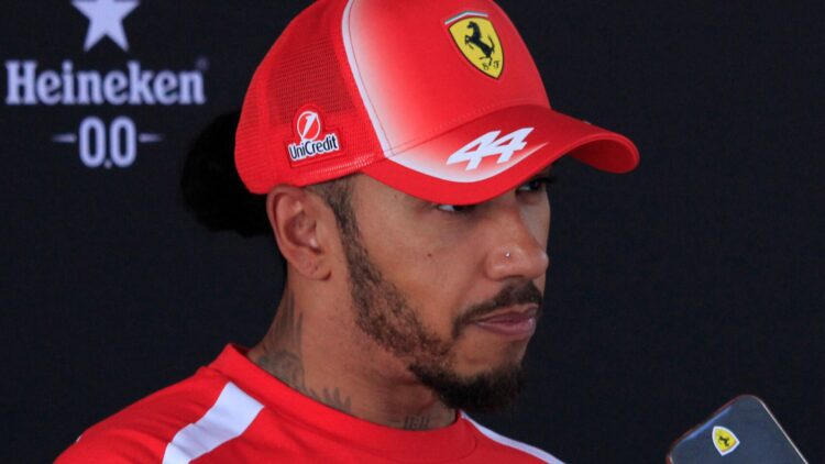 Льюис Хэмилтон признался, что у него «ёкнуло сердце», когда его Ferrari сбила механика во время пит-стопа — инцидент, за который команду оштрафовали на Гран-при Бельгии.