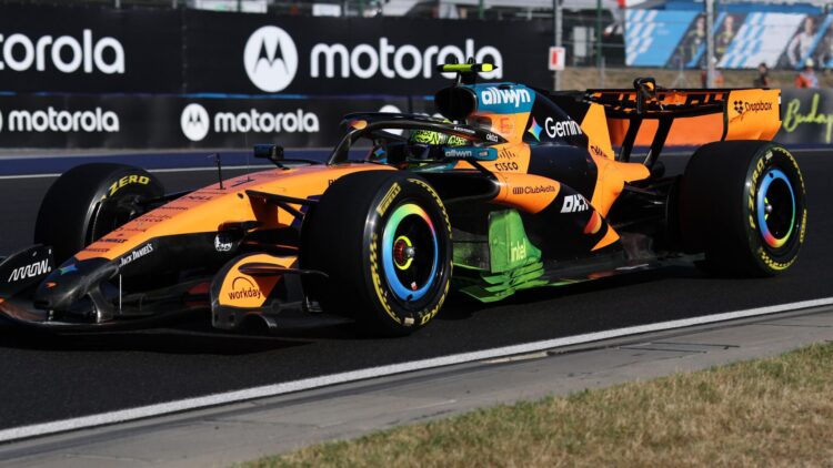 Норрис на обновлённом McLaren — лучший в третьей практике Венгрии