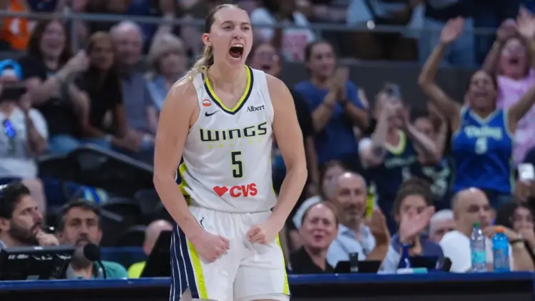 Пейдж Беккерс показала, за что её обожают в WNBA: момент после победы «Далласа»