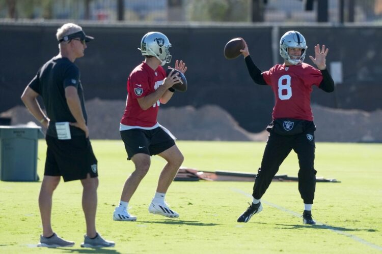 Raiders No. 1 pick Fernando Mendoza OK with QB2 role if team wins