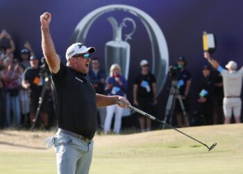 Райан Фокс вырвал победу на The Open Championship решающим пти на 18-й лунке