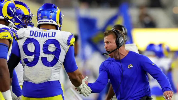 Rams coach Sean McVay provides update on possible Aaron Donald comeback: ‘His training is going very well’