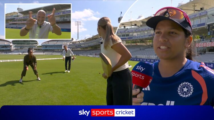 Рича Гош поймала невероятный мяч. Эксперты Sky Sports попробовали повторить