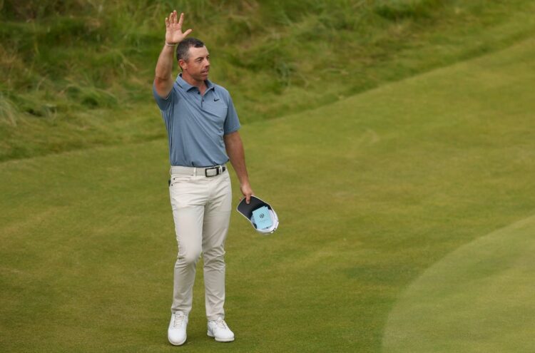 Рори Макилрой делит лидерство после первого раунда Scottish Open