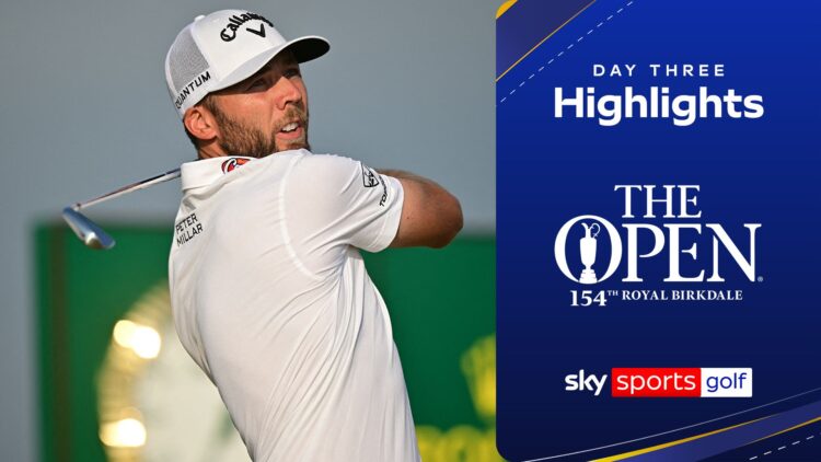 Сэм Бёрнс лидирует на The Open: Остберг и Дешамбо дышат в спину
