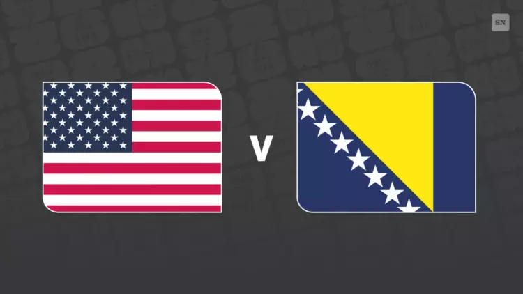 США уверенно переиграли Боснию и Герцеговину в товарищеском матче