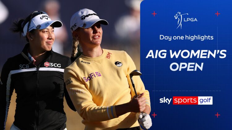 Тхитикул лидирует после первого раунда AIG Women’s Open