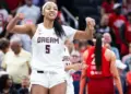 Анджел Риз снова удивила фанатов WNBA предматчевым образом