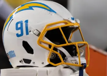 Chargers get scary injury news as Pro Bowl lineman is carted off practice field