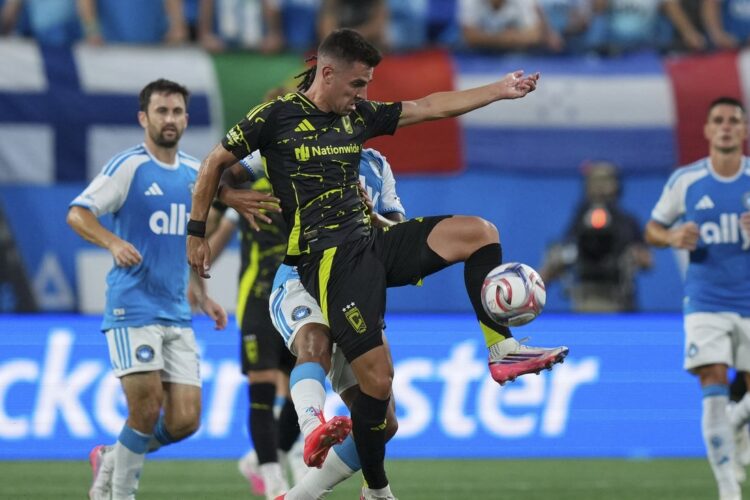 Charlotte scores two early goals, holds off Columbus