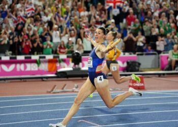 Эми Хант выиграла четвёртое золото ЧЕ в эстафете 4×100 м