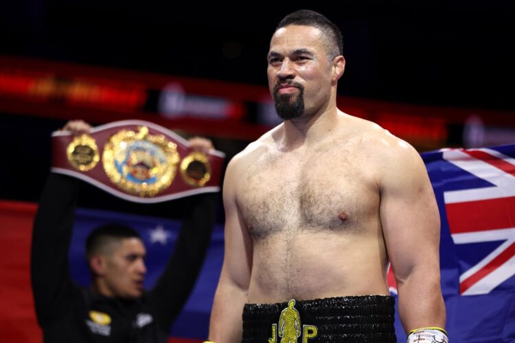 Joseph Parker claims boxing ban lifted after failed drug test