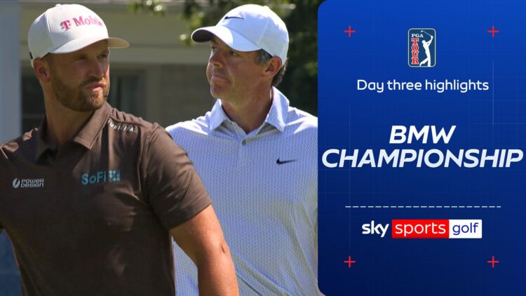Макилрой в пяти ударах от лидера Кларка на BMW Championship