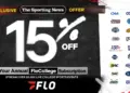 Промокод FloCollege: скидка 15% на студенческий футбол