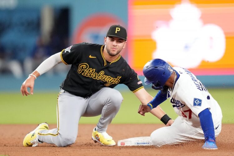 Tommy Edman’s walkoff single in 10th lifts Dodgers past Pirates