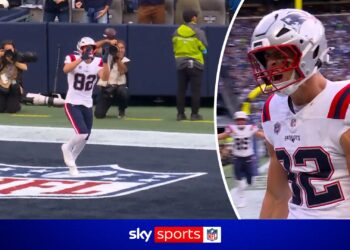 Новичок Эли Раридон открыл сезон NFL тачдауном с 2 ярдов